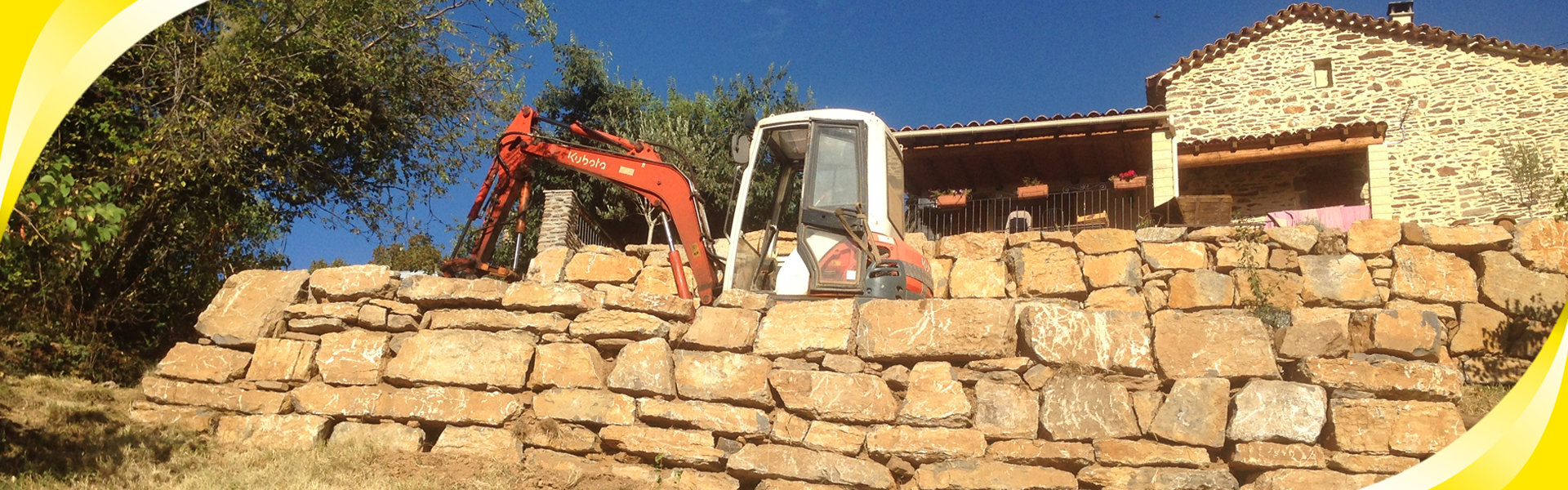 Entreprise de terrassement à Deaux prés d'Alès